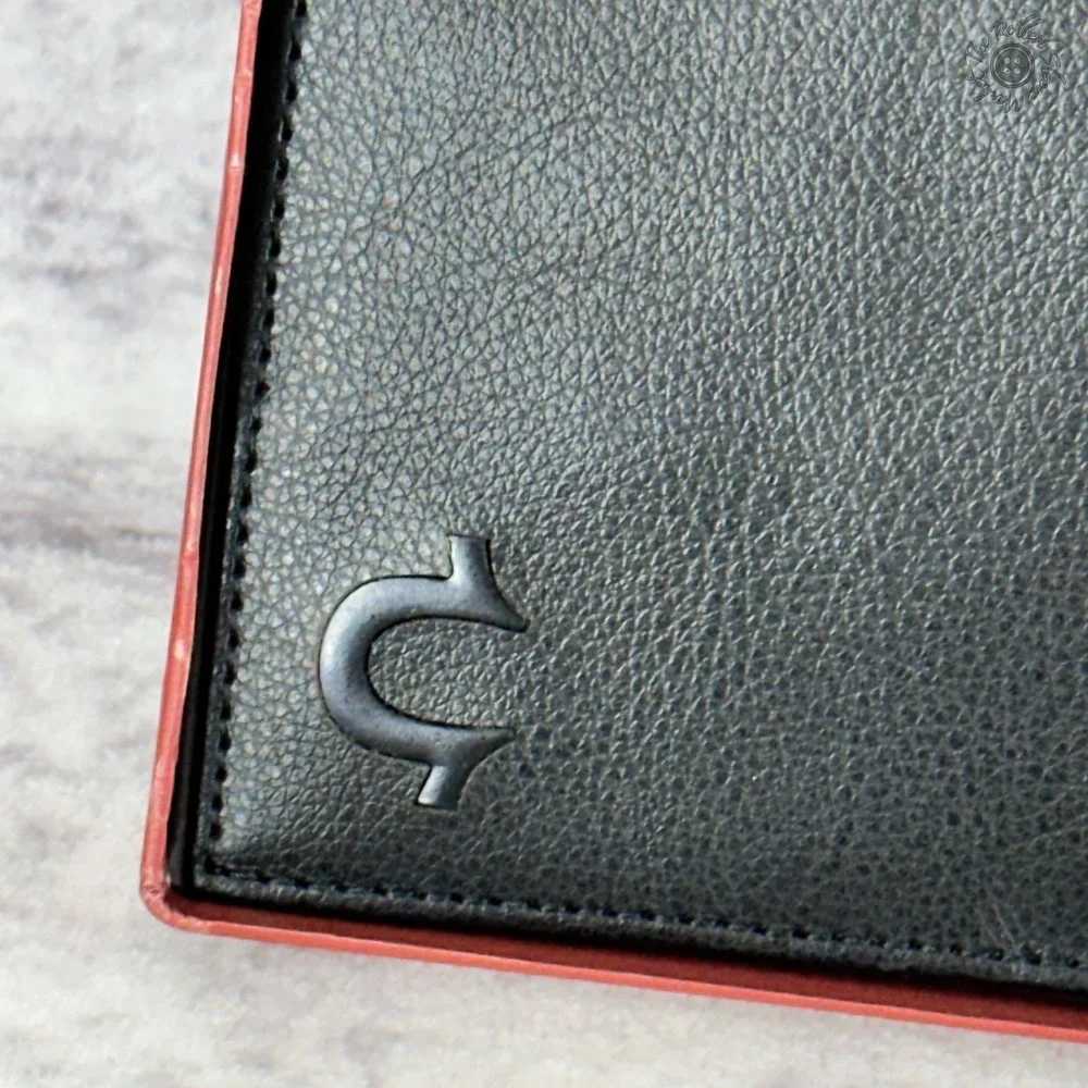 NIB‎ True Religion Bifold Wallet Horseshoe Carabiner Gift Set Black MSRP $80